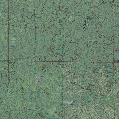 MI-Nawakwa Lake: GeoChange 1965-2012 Preview 3