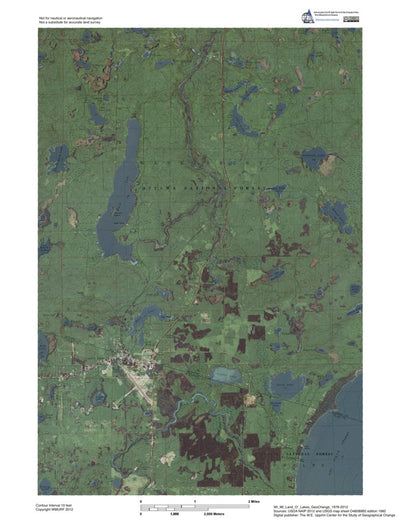 WI-MI-Land O' Lakes: GeoChange 1976-2012 Preview 1