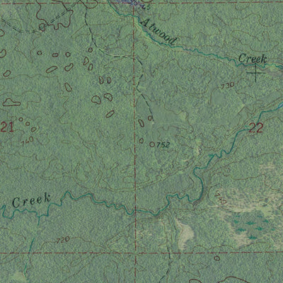 MI-Gimlet Creek: GeoChange 1973-2012 Preview 3