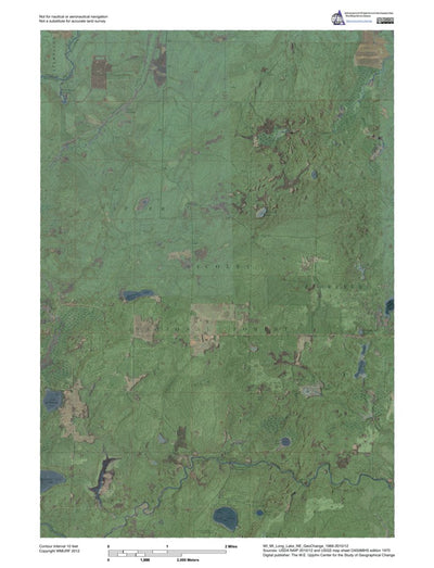 WI-MI-Long Lake NE: GeoChange 1966-2010-12 Preview 1