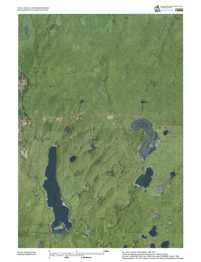 WI-Lake Lucerne: GeoChange 1963-2010 Preview 1