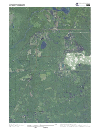 MI-Blaney Park: GeoChange 1971-2012 Preview 1
