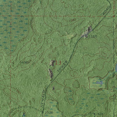 WI-Lake Gordon: GeoChange 1971-2010 Preview 2