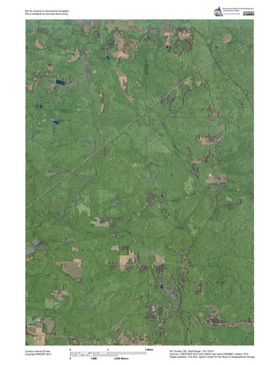 WI-Dunbar NE: GeoChange 1971-2010 Preview 1
