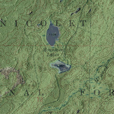 WI-Shadow Lake: GeoChange 1972-2010 Preview 2