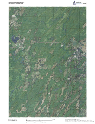 MI-Hermansville: GeoChange 1954-2012 Preview 1