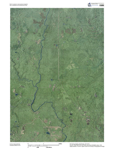 WI-Roaring Rapids: GeoChange 1971-2010 Preview 1