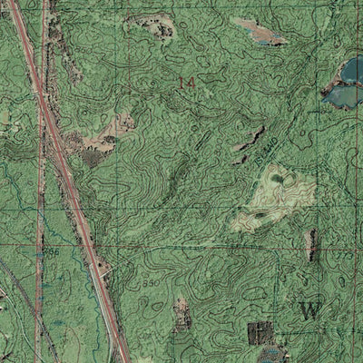 WI-Wausaukee North: GeoChange 1954-2010 Preview 3