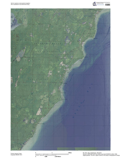 MI-Arthur Bay: GeoChange 1954-2012 Preview 1