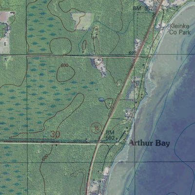 MI-Arthur Bay: GeoChange 1954-2012 Preview 2