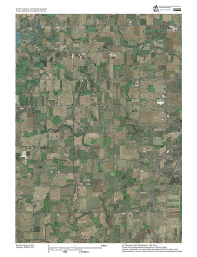 WI-Cleveland West: GeoChange 1952-2010 Preview 1