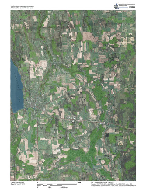NY-Cazenovia: GeoChange 1942-2011 Preview 1