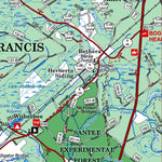 Francis Marion National Forest, Forest Visitor Map Preview 3