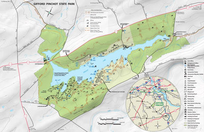 Gifford Pinchot State Park Map Preview 1