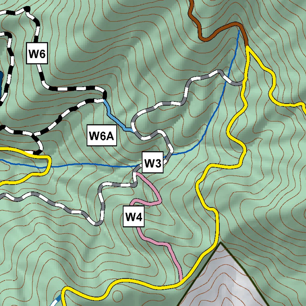 Wayehutta Off Highway Vehicle Area Map by US Forest Service R8 | Avenza ...