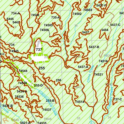 Clearwater NF OSVUM 3 of 6 North Fork RD East half Map 3 Preview 3