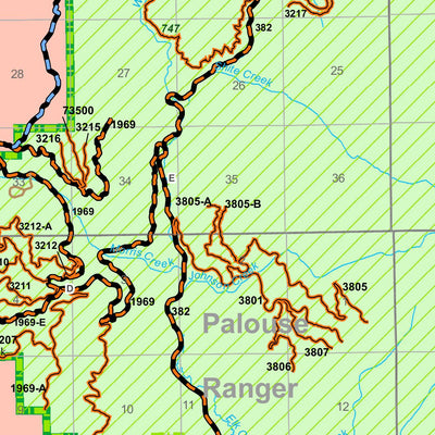 Clearwater NF OSVUM 4 of 6 North Fork West half Preview 3