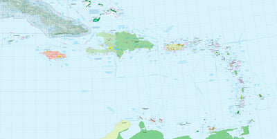 Caribbean 2014 Travel & Aeronautical Chart Preview 1