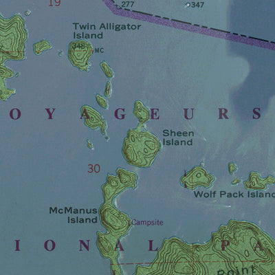 MN-NAMAKAN ISLAND: GeoChange 1966-2013 Preview 2