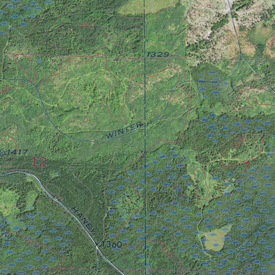 MN-NETT LAKE NW: GeoChange 1969-2013 Preview 3