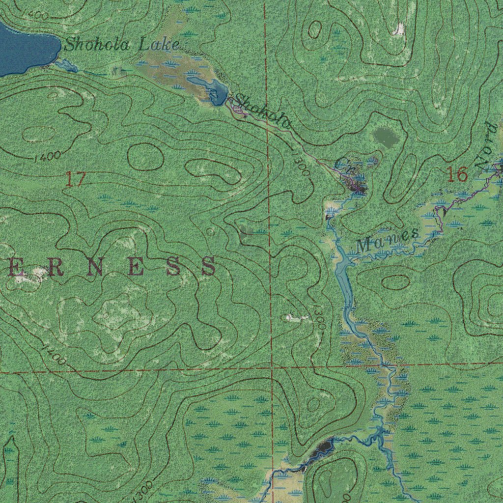 Shell Lake Rural Map MN-SHELL LAKE: GeoChange 1959-2013 Map by Western Michigan University ...