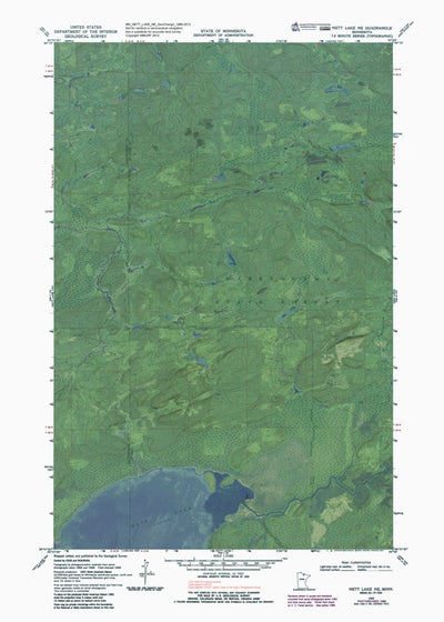 MN-NETT LAKE NE: GeoChange 1966-2013 Preview 1