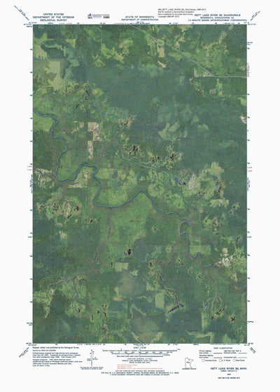 MN-NETT LAKE RIVER SE: GeoChange 1969-2013 Preview 1