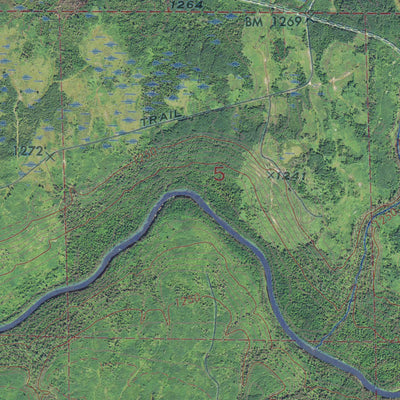 MN-NETT LAKE RIVER SE: GeoChange 1969-2013 Preview 2