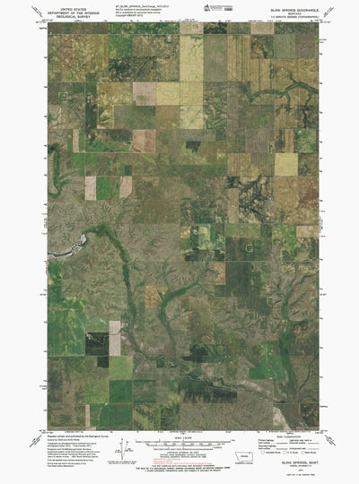 MT-BLINK SPRINGS: GeoChange 1972-2013 Preview 1