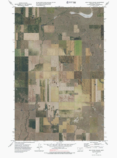 MT-MILK RIVER COULEE: GeoChange 1971-2013 Preview 1