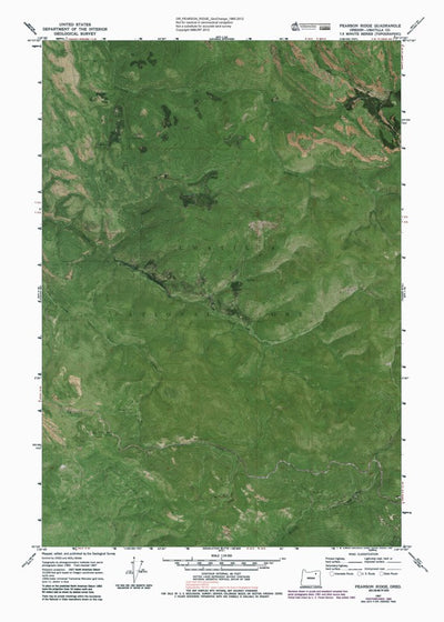 OR-PEARSON RIDGE: GeoChange 1965-2012 Preview 1