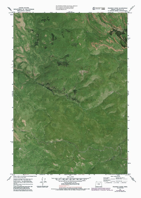 OR-PEARSON RIDGE: GeoChange 1965-2012 Preview 1