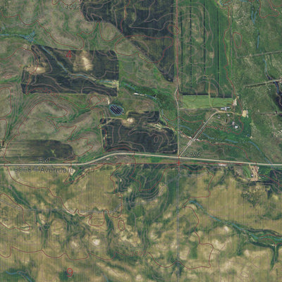 MT-LARSLAN NW: GeoChange 1972-2013 Preview 3