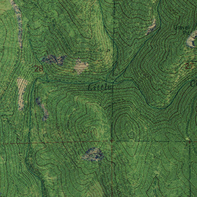 OR-LITTLE CATHERINE CREEK: GeoChange 1963-2012 Preview 2
