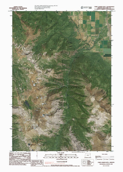OR-CHIEF JOSEPH MOUNTAIN: GeoChange 1981-2012 Preview 1