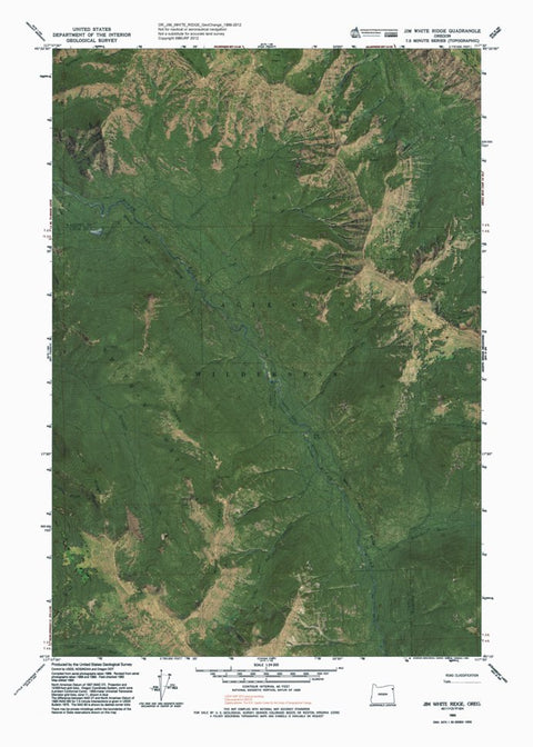 OR-JIM WHITE RIDGE: GeoChange 1966-2012 Preview 1