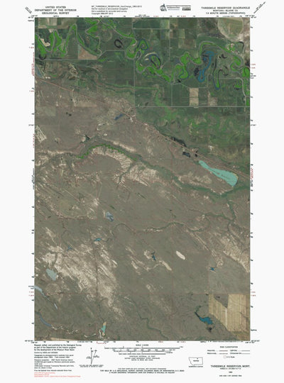 MT-THREEMILE RESERVOIR: GeoChange 1963-2013 Preview 1