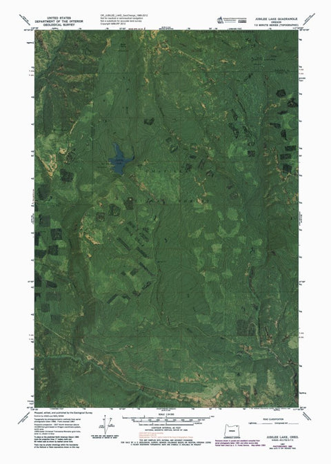 OR-JUBILEE LAKE: GeoChange 1966-2012 Preview 1