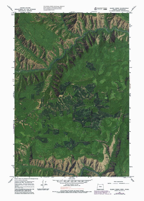 OR-ELBOW CREEK: GeoChange 1966-2012 Preview 1