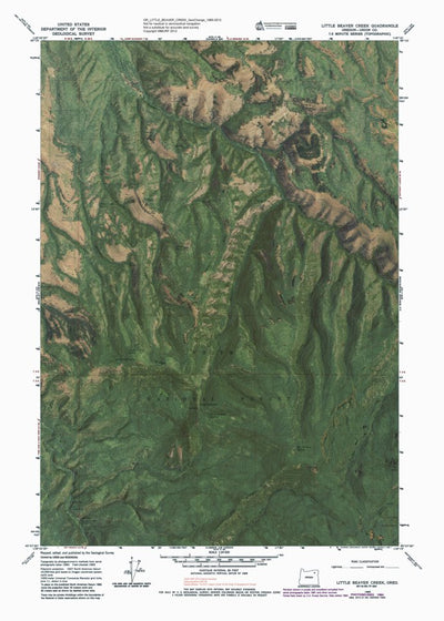 OR-LITTLE BEAVER CREEK: GeoChange 1960-2012 Preview 1