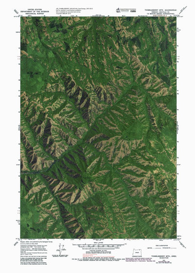 OR-THIMBLEBERRY MOUNTAIN: GeoChange 1957-2012 Preview 1