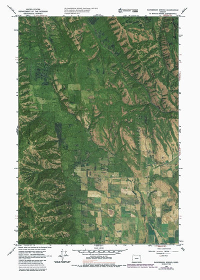 OR-SANDERSON SPRING: GeoChange 1957-2012 Preview 1