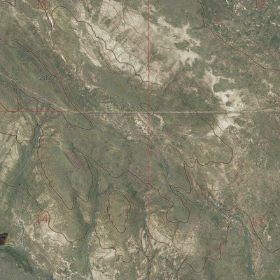 MT-WILD HORSE BUTTE: GeoChange 1970-2013 Preview 3