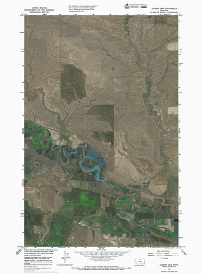 MT-DODSON DAM: GeoChange 1963-2013 Preview 1