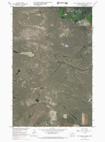 MT-FORT BELKNAP AGENCY: GeoChange 1963-2013 Preview 1