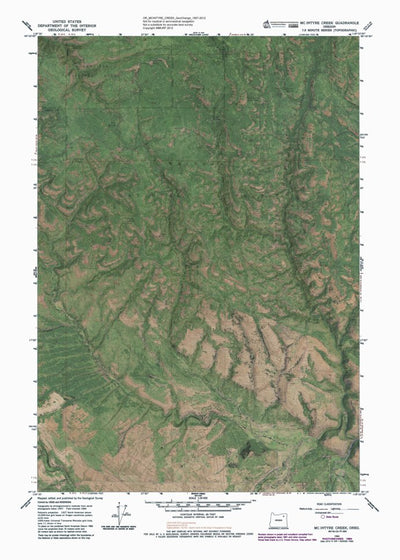OR-MCINTYRE CREEK: GeoChange 1957-2012 Preview 1