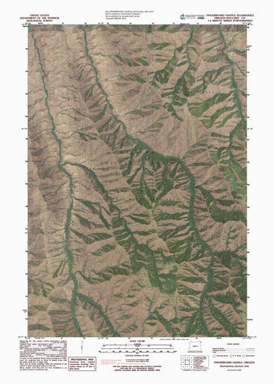 OR-FINGERBOARD SADDLE: GeoChange 1981-2012 Preview 1