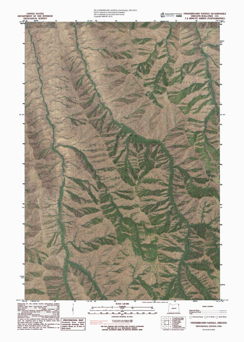 OR-FINGERBOARD SADDLE: GeoChange 1981-2012 Preview 1