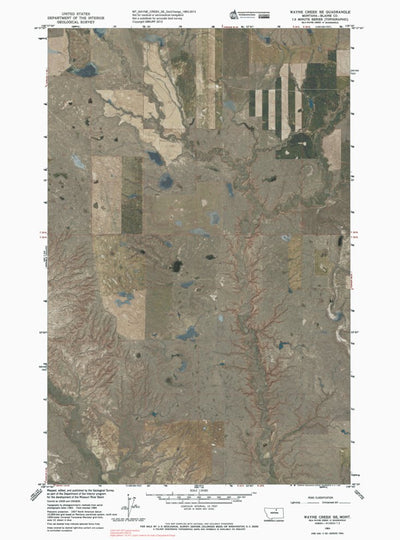 MT-WAYNE CREEK SE: GeoChange 1963-2013 Preview 1