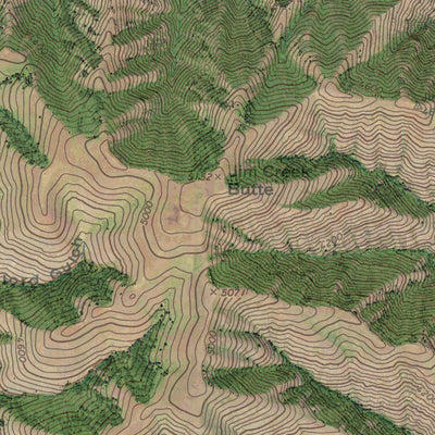 OR-ID-WA-JIM CREEK BUTTE: GeoChange 1961-2012 Preview 2